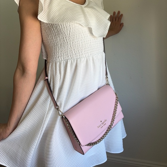 Kate Spade Pink Carson Convertible Crossbody Bag - Picture 7 of 10